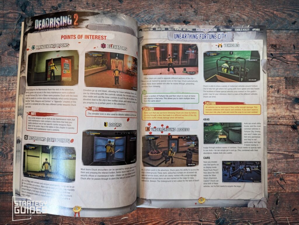 Dead Rising 2 Strategy Guide Content