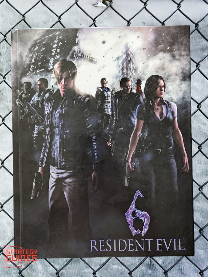 Resident Evil 6 Brady Games Strategy Guide Front Cover